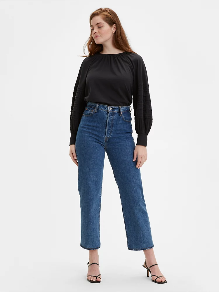 Levis - ribcage ankle straight